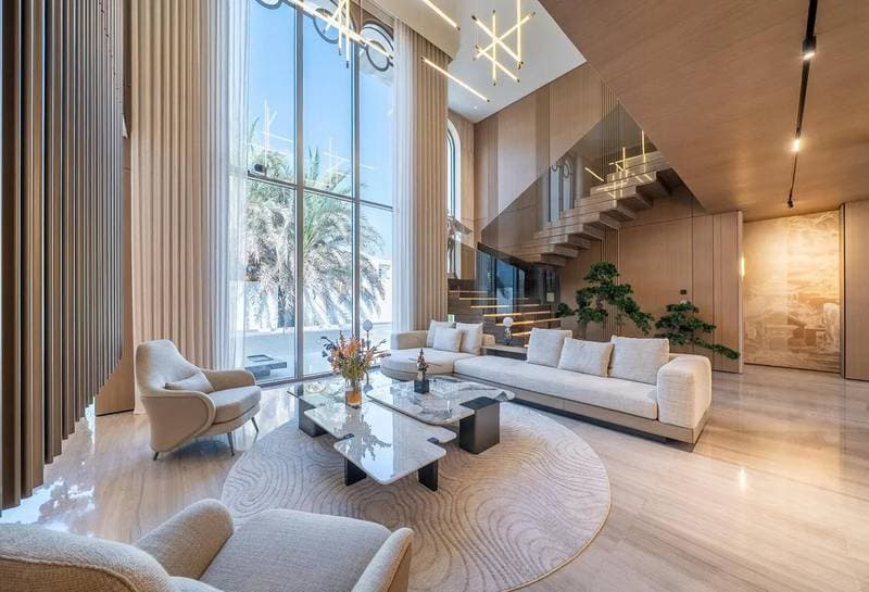 Contemporary Mansion | Private Dock | Skyline Panorama