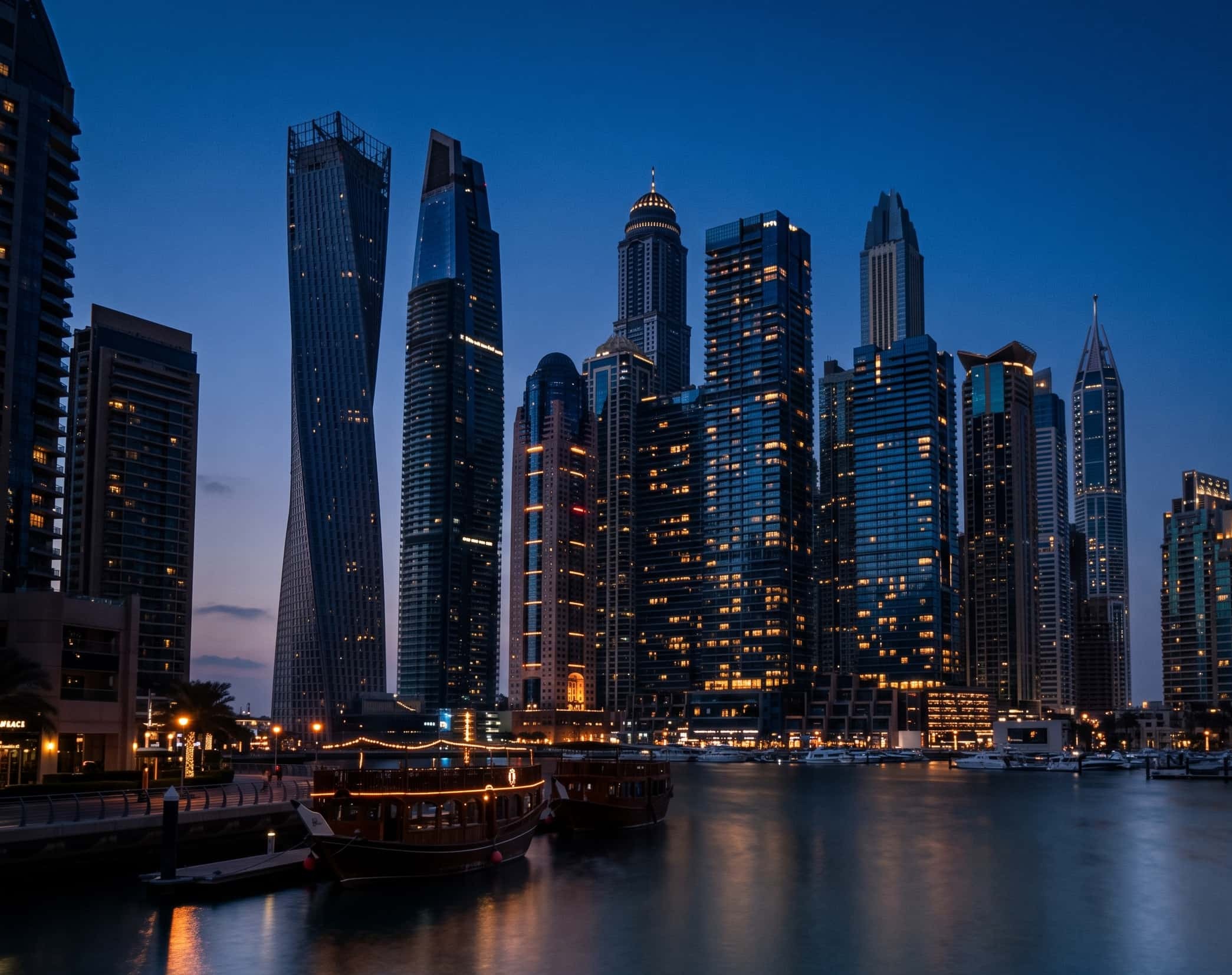 Penthouse terrace · Burj view