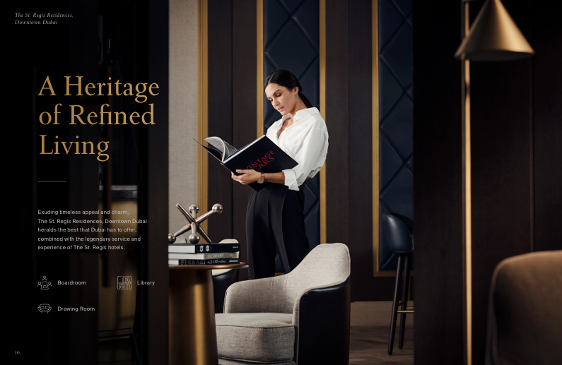 St. Regis Experience - Visual Banner